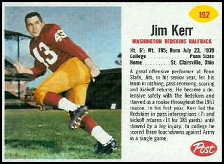 192 Jim Kerr